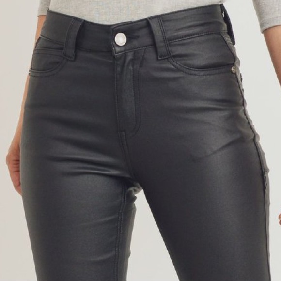 NWT Sarina Skinny Coat Black Denim Pants - Picture 6 of 15